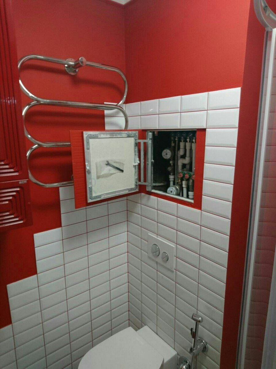 Люк сантехнический 45х50