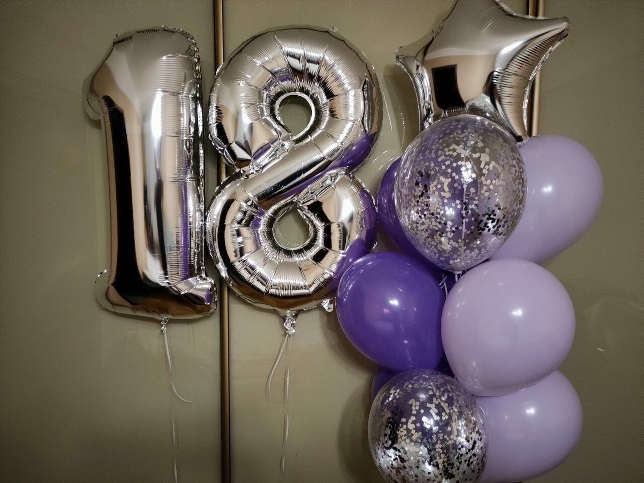 18 лет шарики с днем рождения фото