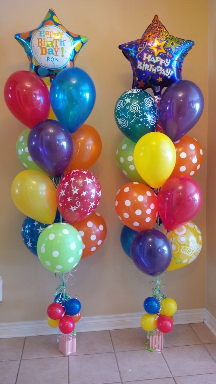 шарики на день рождения мальчику