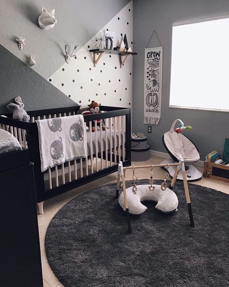 Детские дизайнерские комнаты для новорожденных