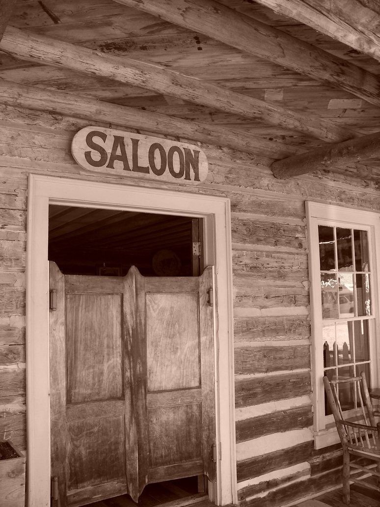 Saloon entrance