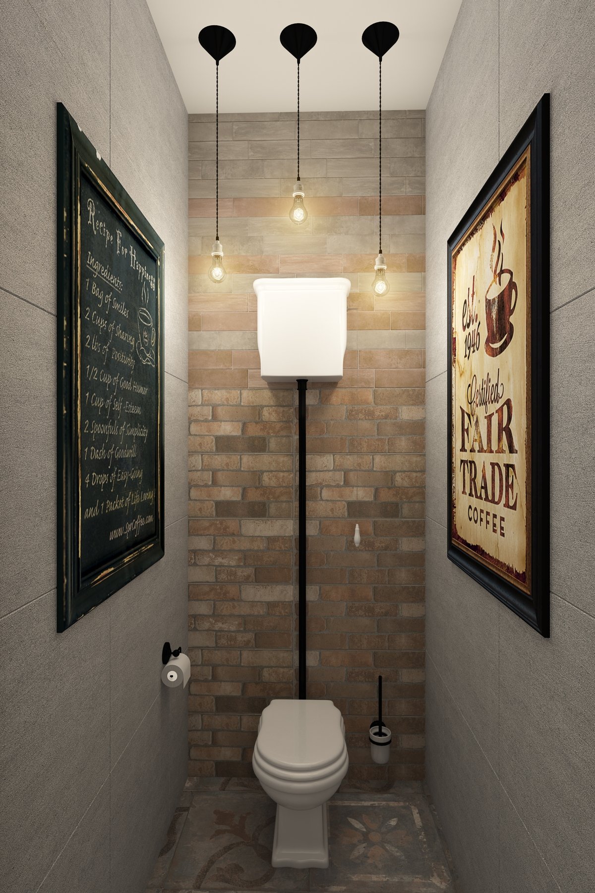 Светильник в туалет