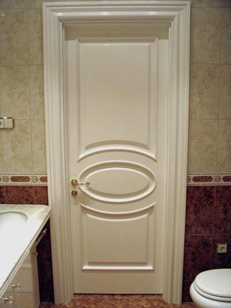 Откатная дверь в ванную комнату