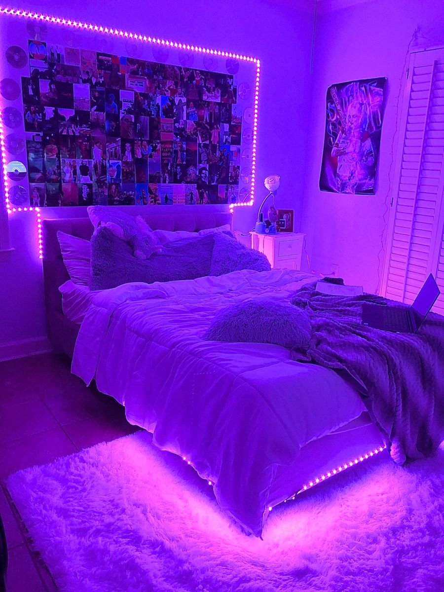 светодиодная подсветка для кровати