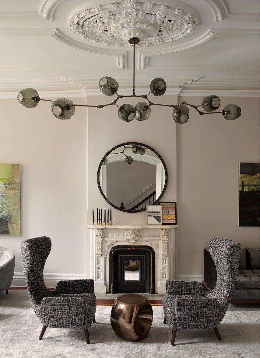 Линдси Адельман люстры в интерьере