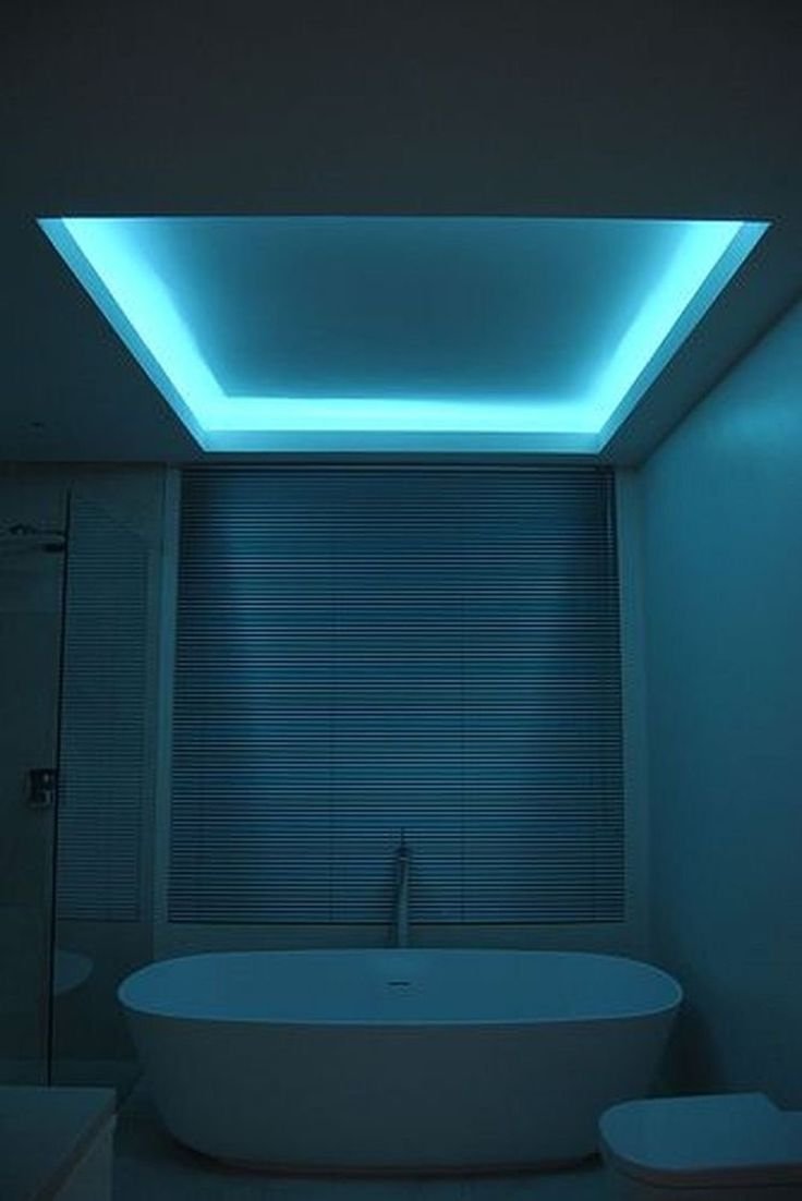 Подсветка в ванной