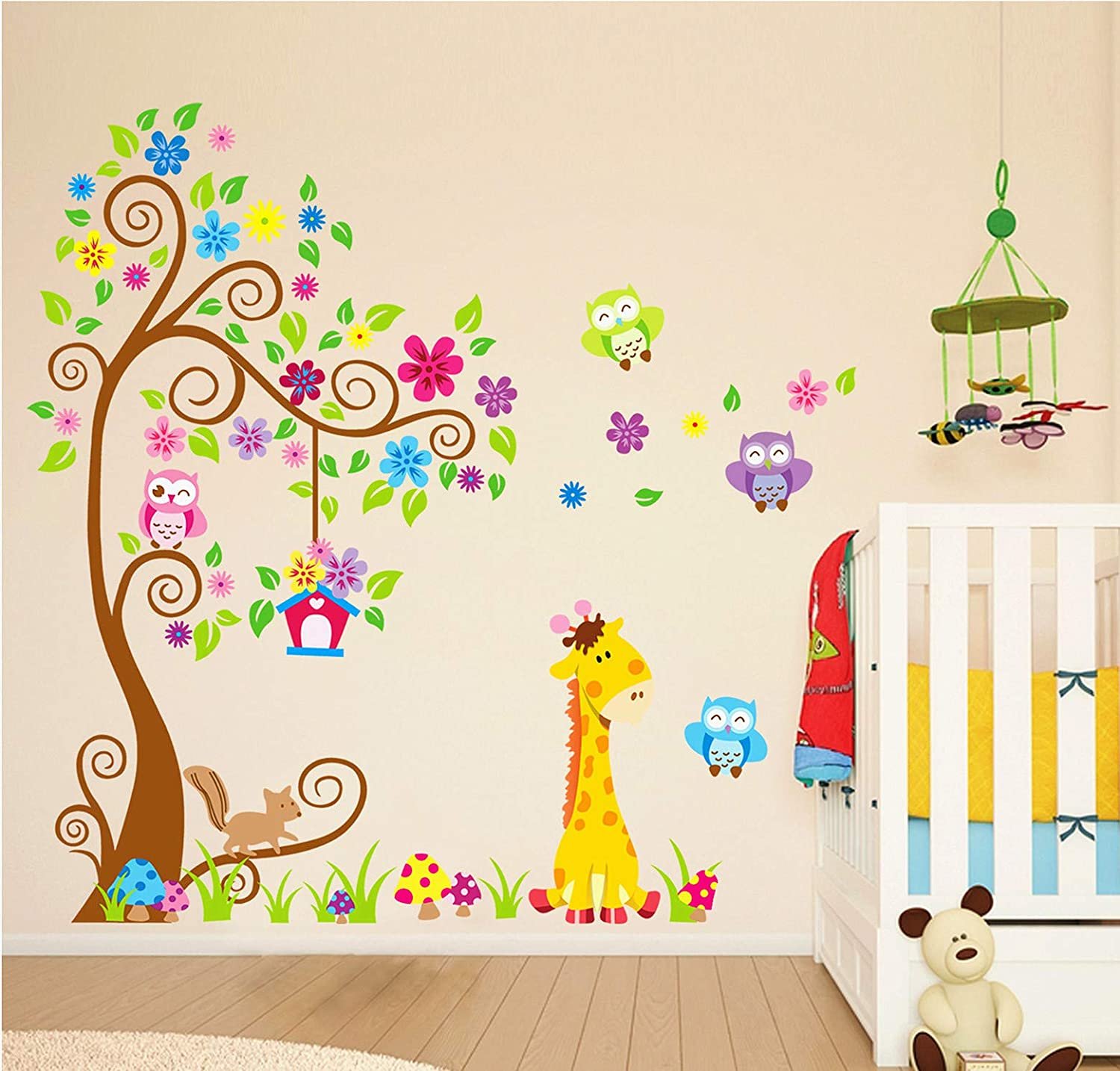 Декоративные наклейки на стену детские