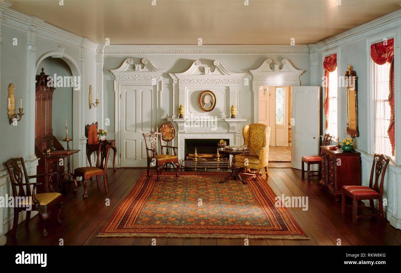 Комната в дворянской усадьбе 19 века