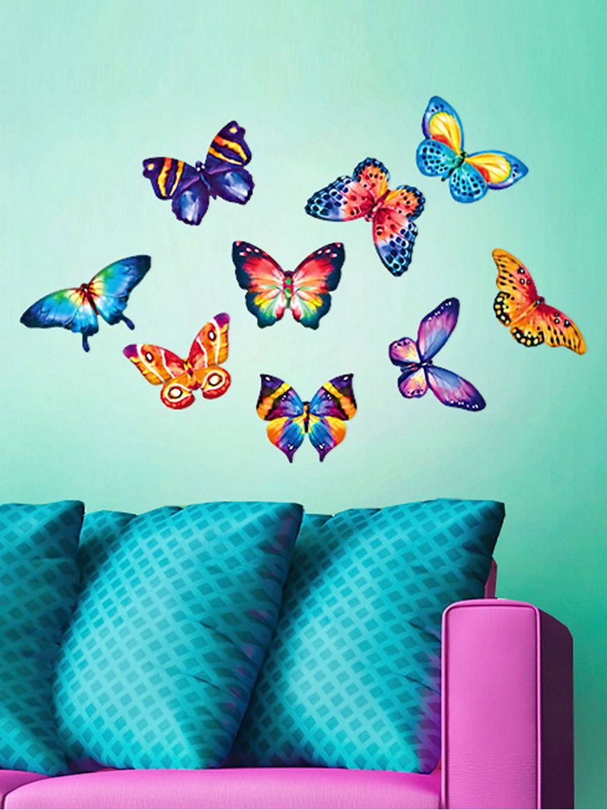 Комната с живыми бабочками