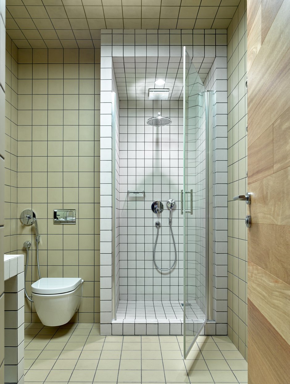 Ванные комнаты с душем без кабины