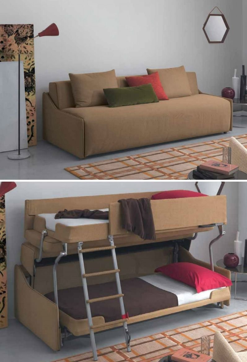 Шкаф-кровать диван трансформер TRANSMEB блюз