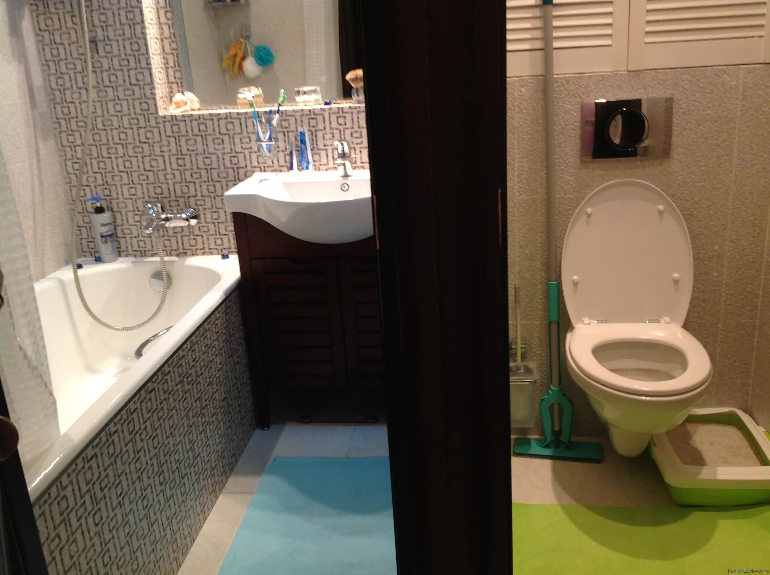 туалет ванна в хрущевке дизайн