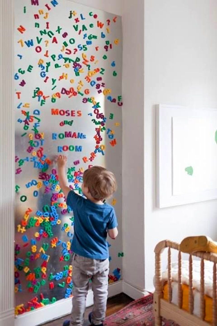 Магнитная стена в детском саду идеи