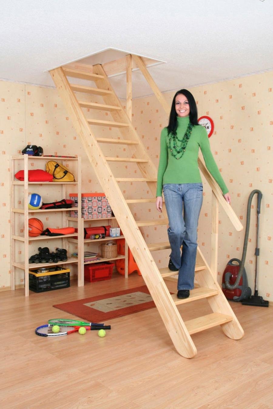 Деревянная лестница для детей