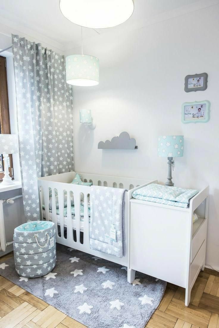 Уголок новорожденного в комнате родителей (72 фото)