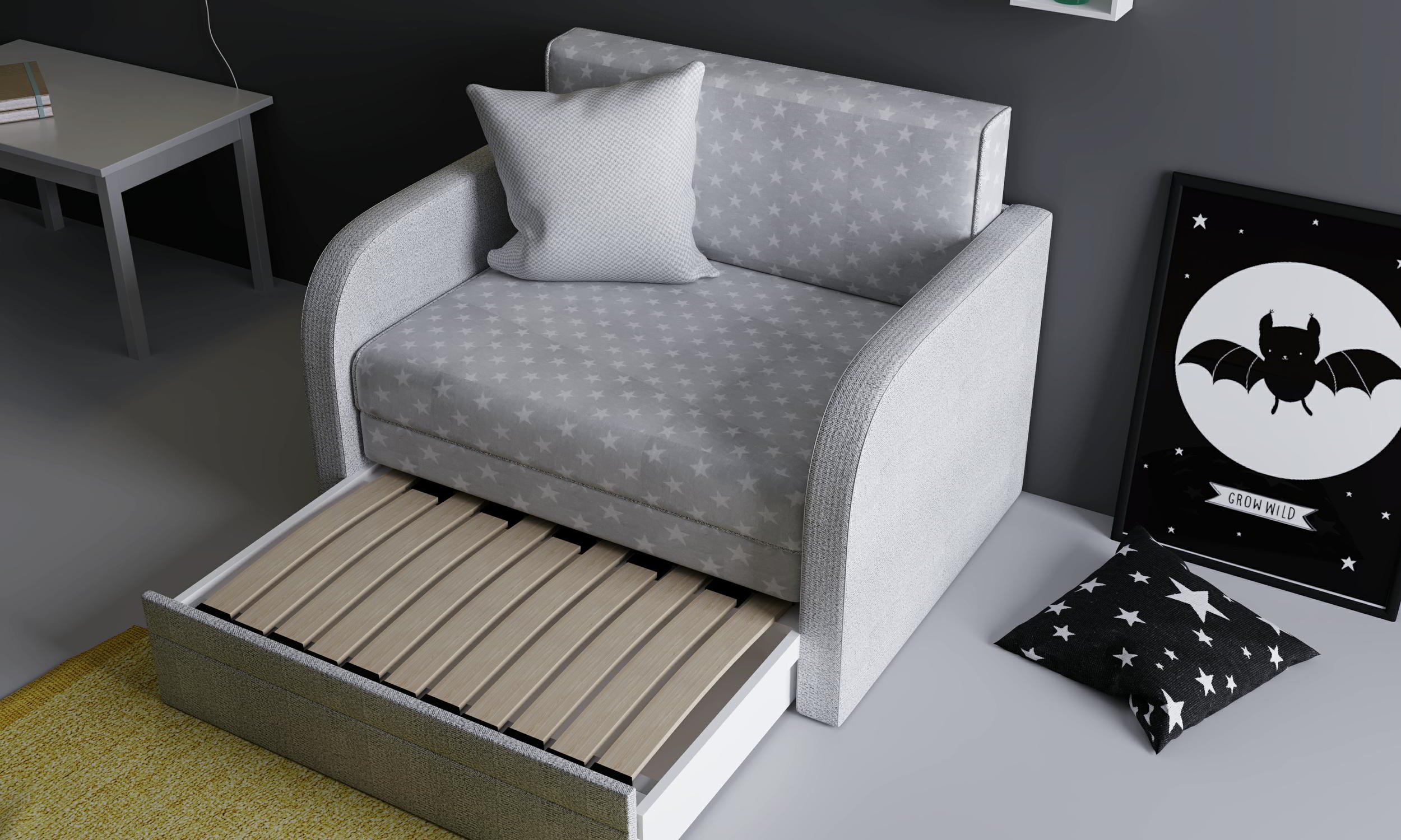 Маленький раскладной диванчик для маленькой комнаты