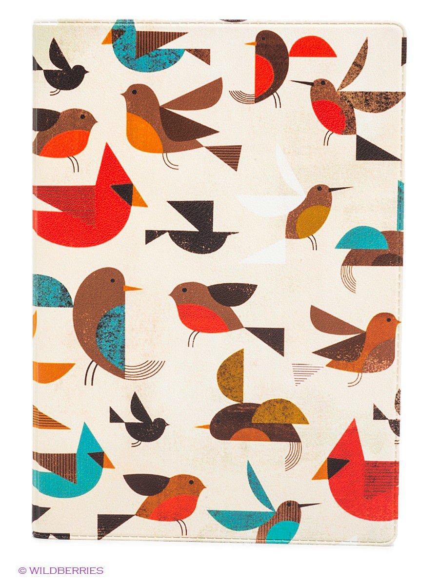 Обложка для паспорта Mitya Veselkov птички-невелички ozam136