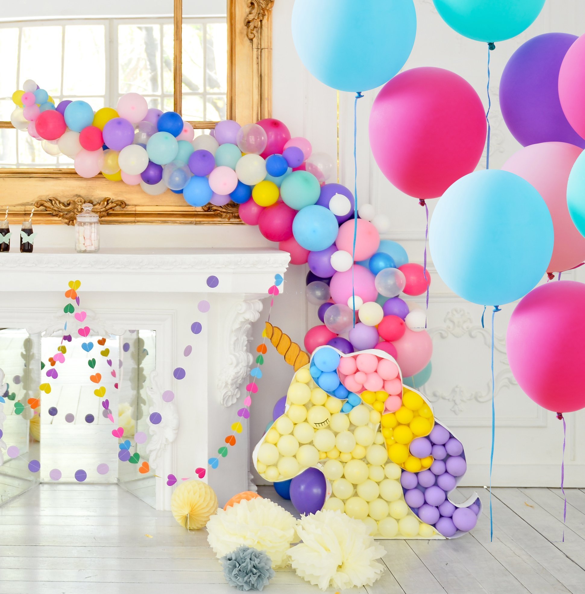оформление зала к дню рождения ребенка