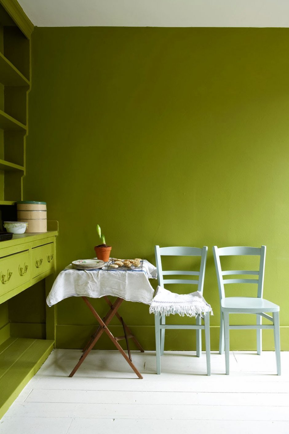 Краска Тиккурила зеленый оливковый