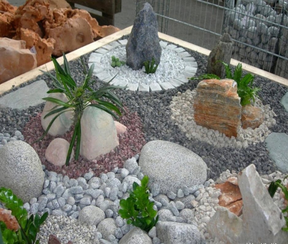 Рокарий в ландшафтном дизайне крошка камень