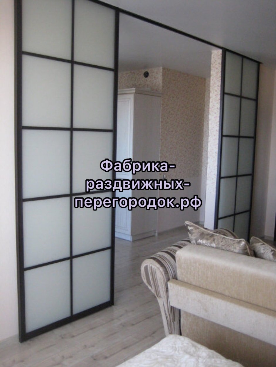 Зонирование комнаты шкафом