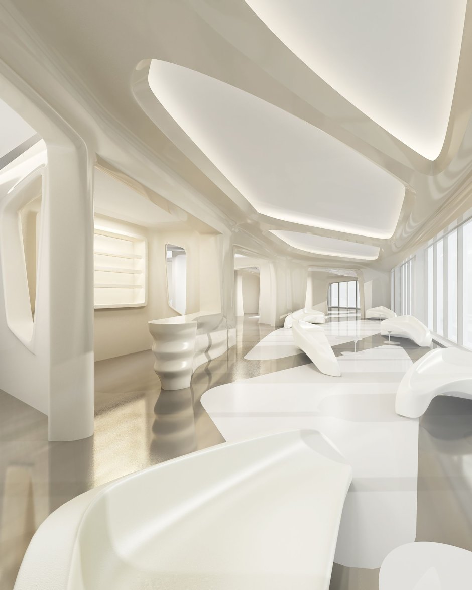 Futuristic Dining Room