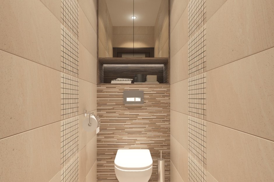 Туалет с инсталляцией дизайн (65 фото)