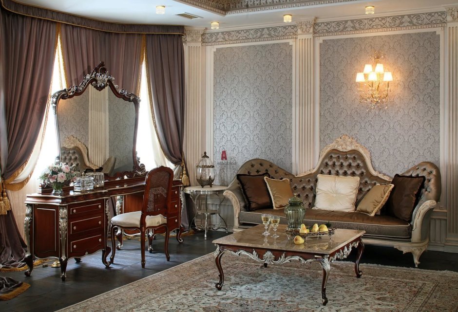 Спальня в аристократическом стиле