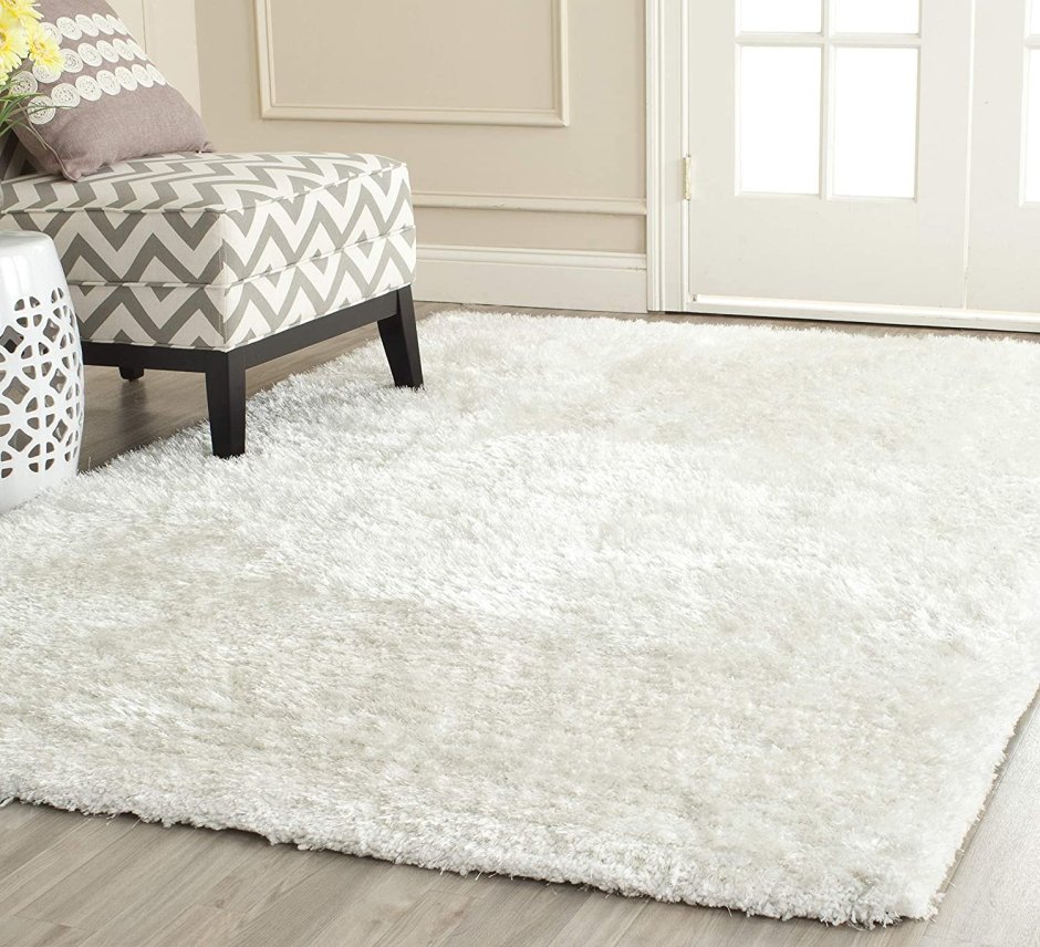 Красивые белые ковры