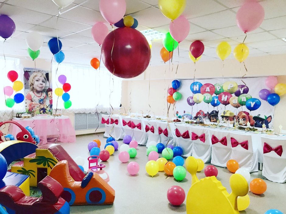 Детские комнаты для дня рождения