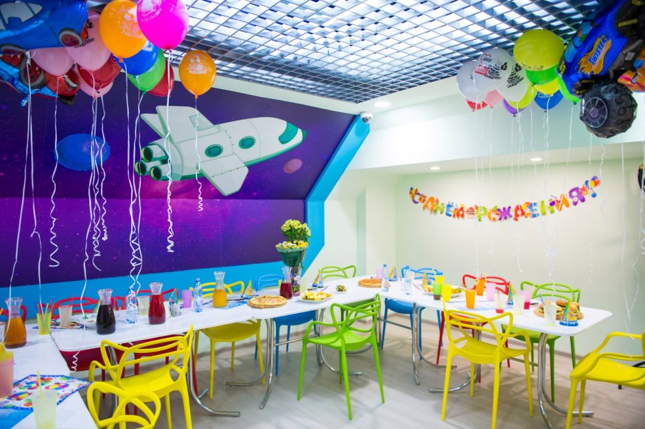 Детская игровая комната для дня рождения