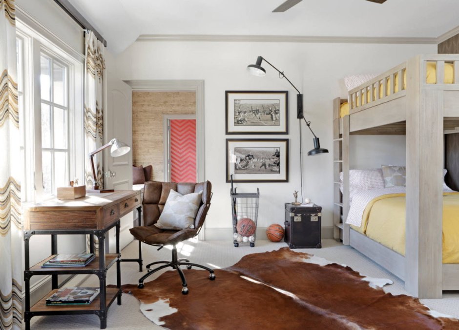 Комната для двух подростков мальчиков