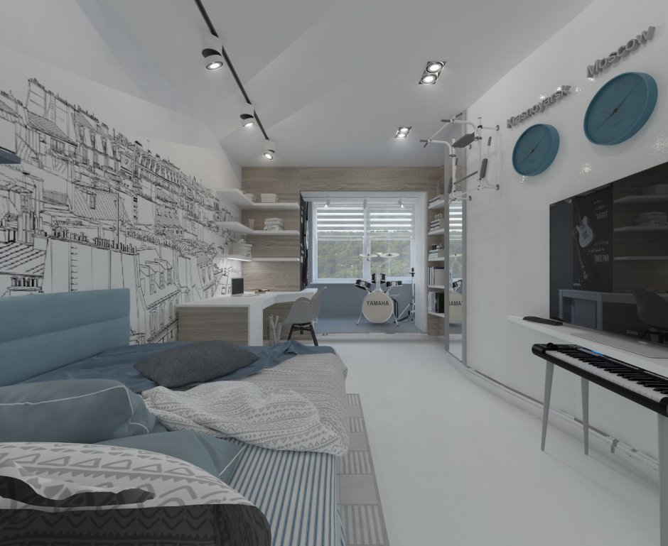 Уютная комната