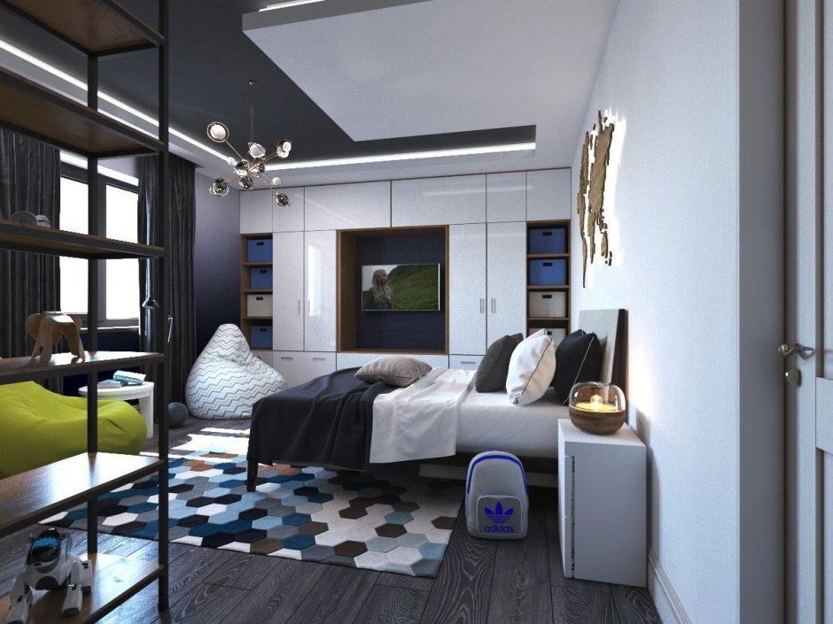 Планировка небольшой комнаты