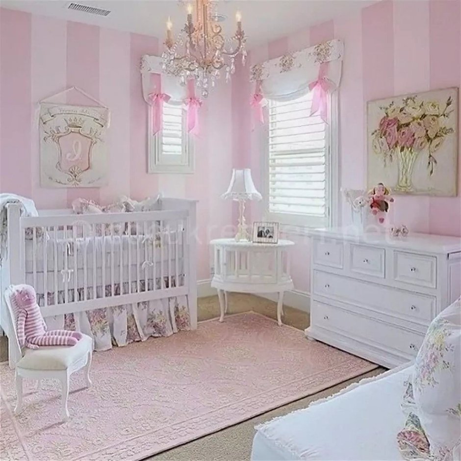 Шикарная детская комната для новорожденного
