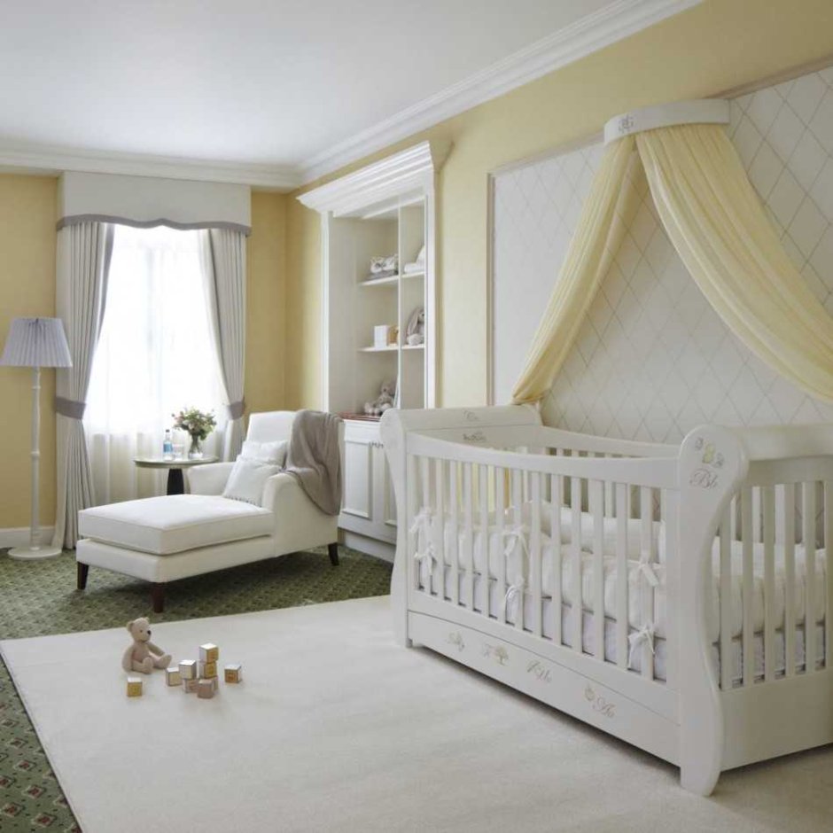 Спальня для новорожденной девочки