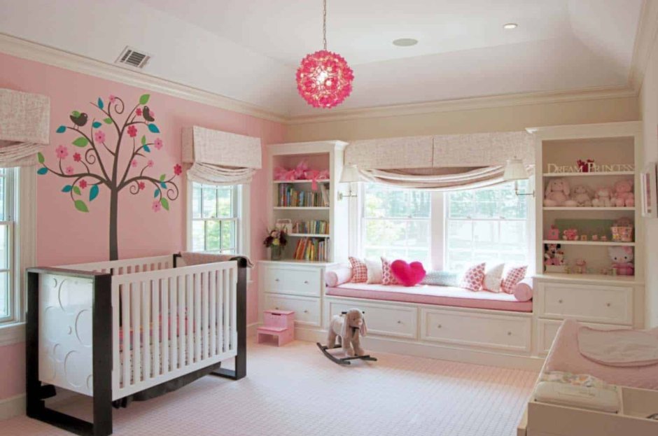 Детская комната для новорожденных