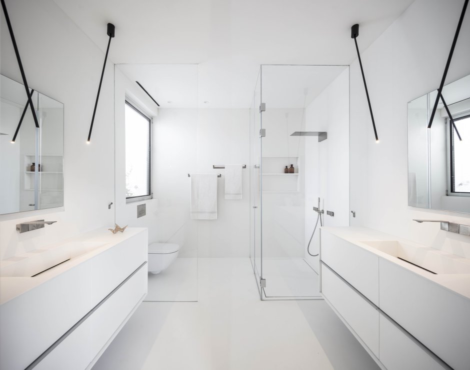 Дизайн ванны минимализм (65 фото)