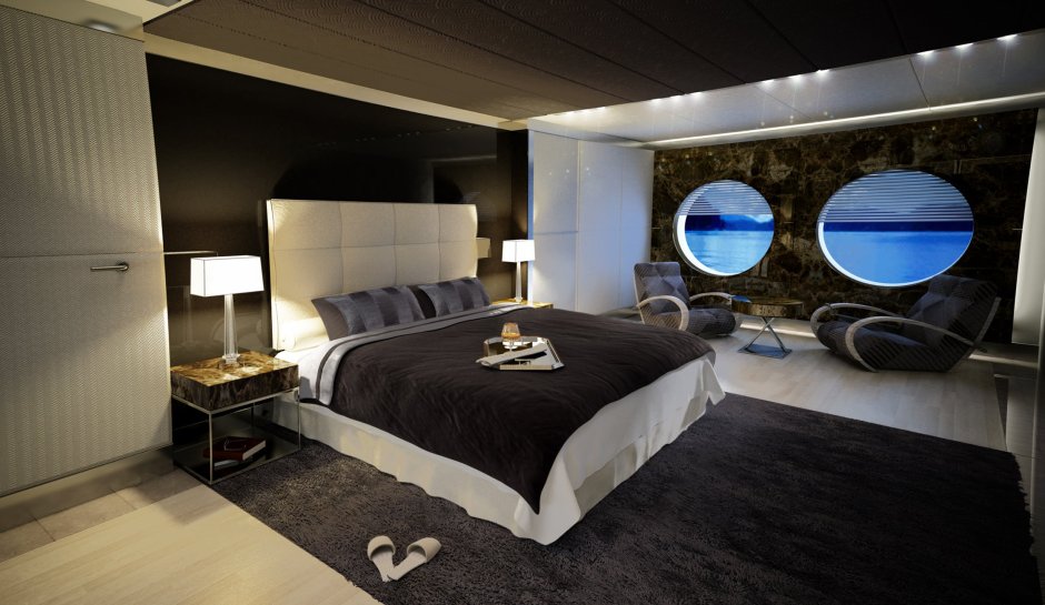Спальня в яхтенном стиле