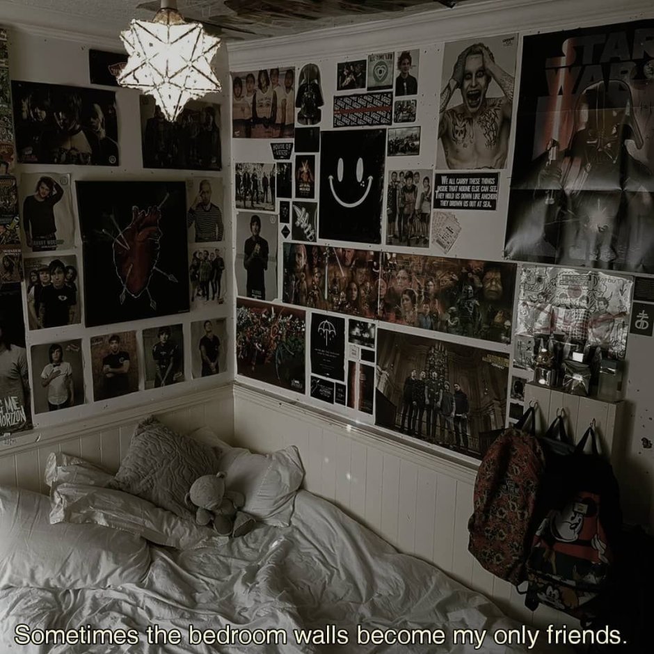 Тотал Блэк спальня