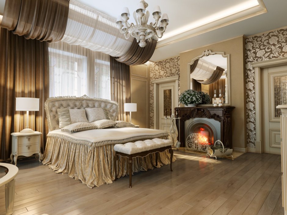 Спальня в особняке