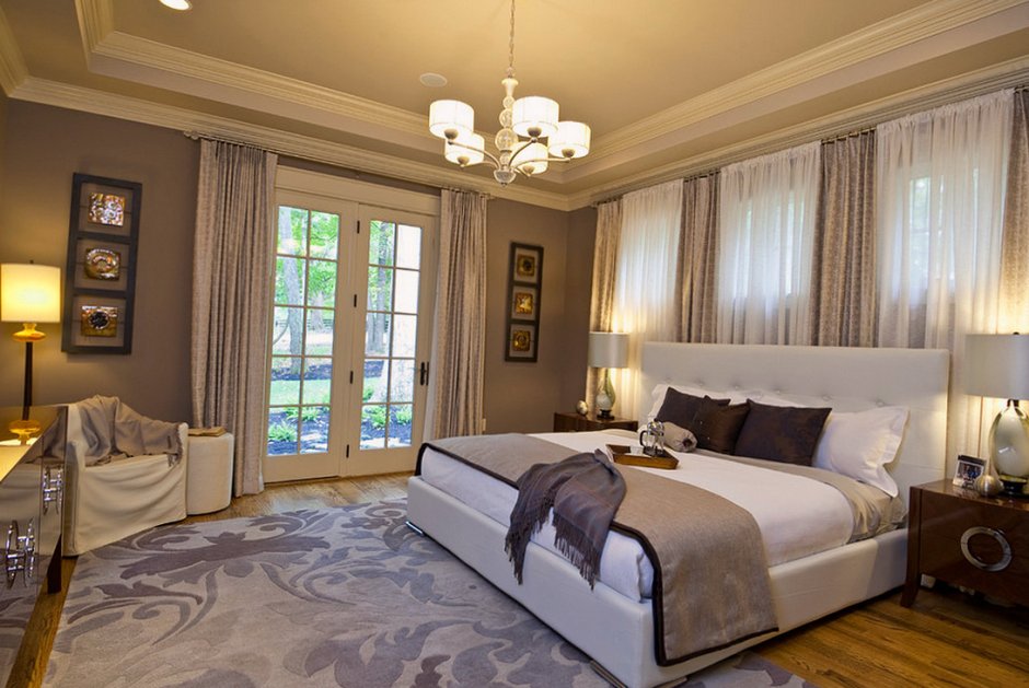 Спальня в американском стиле