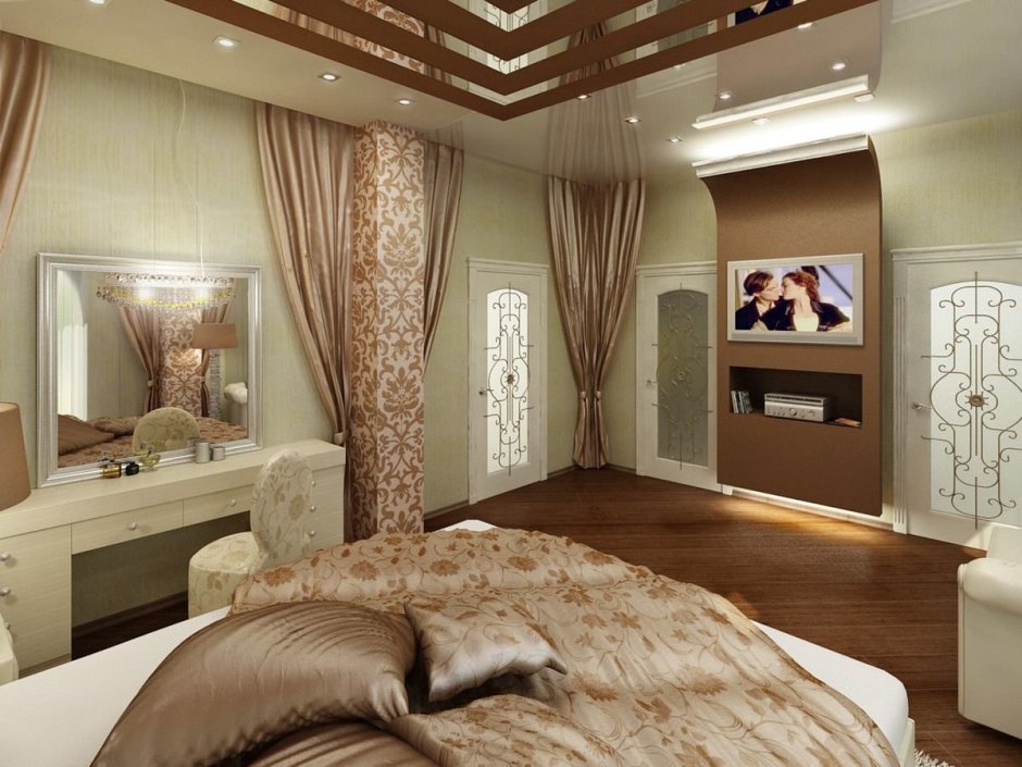 Очень большая спальня