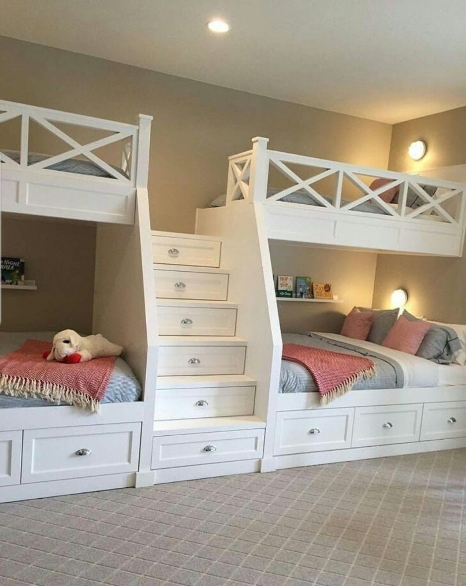 Двухэтажные кровати для подростков