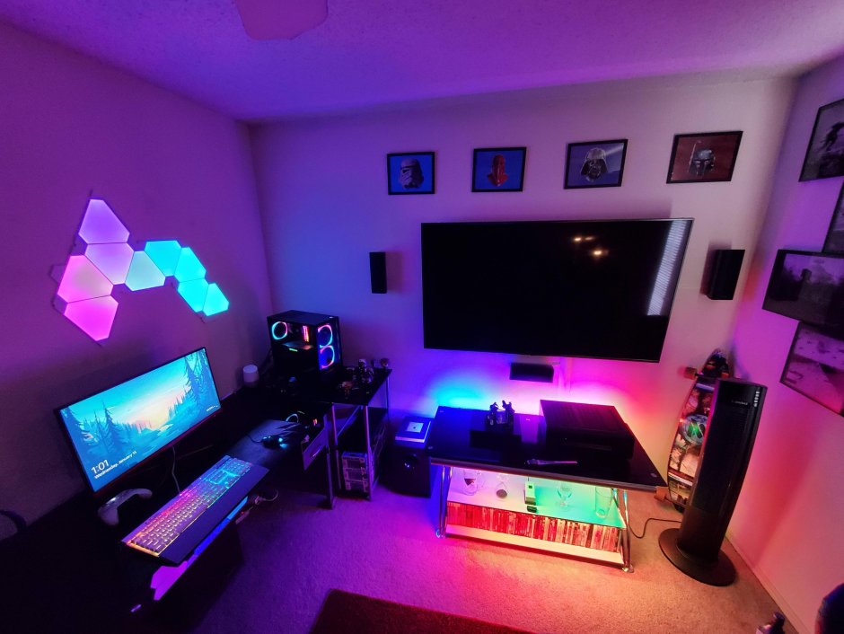 Украшения для геймерской комнаты