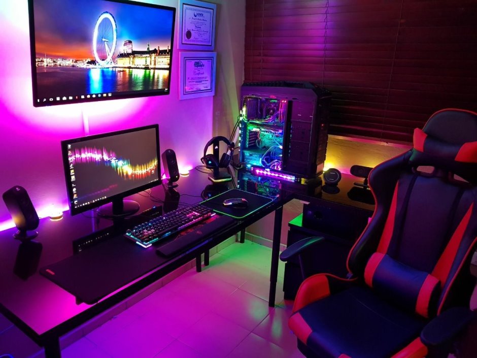 Геймерская комната мечты
