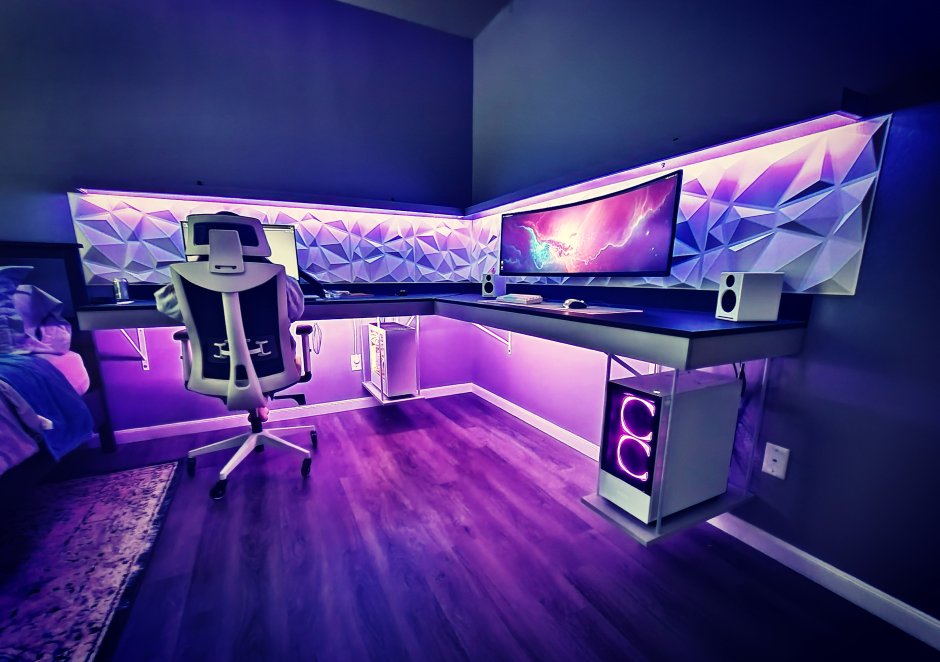 Геймерские комнаты 3d