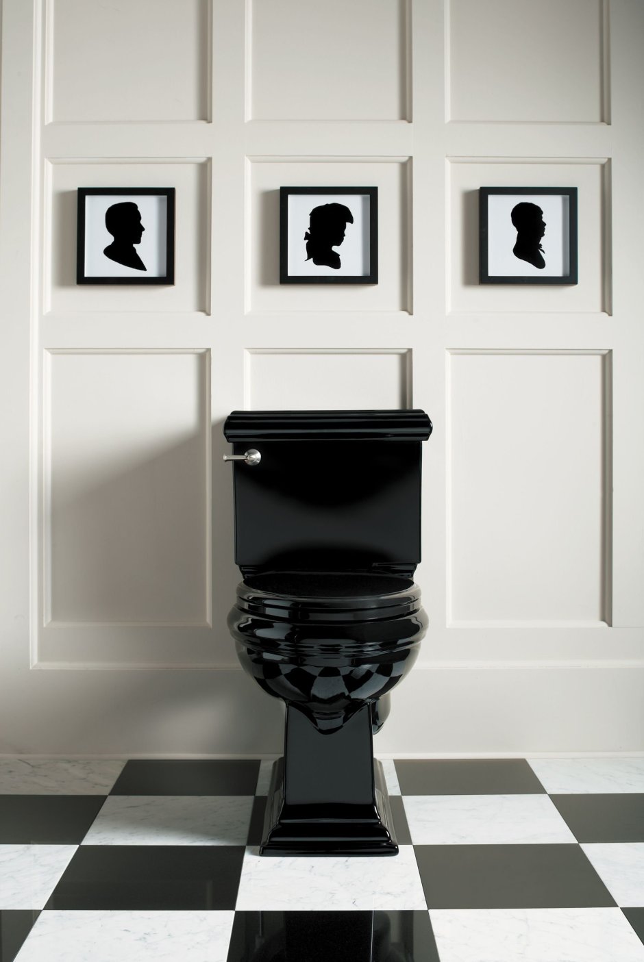 Туалетная комната в стиле арт деко