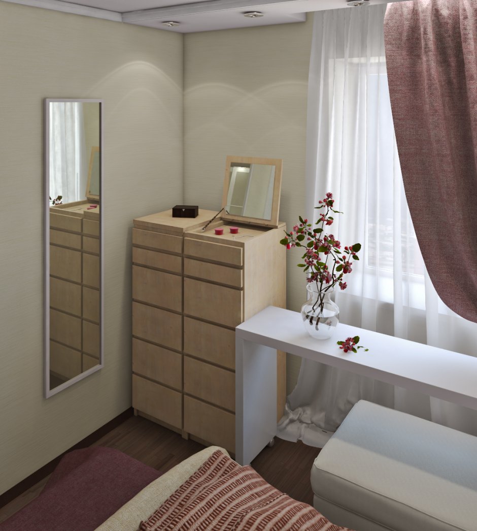 Перепланировка в хрущевке 2 комнатной