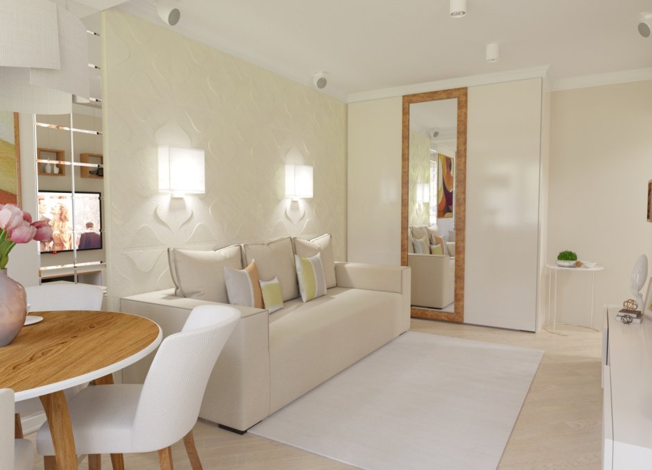 Планировка 2х хрущевка 44кв